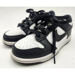 Nike Dunk Low Retro Panda White Black Sneakers Shoes Youth Kids 13 Streetwear